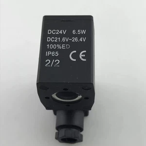 1PCS NEW FIT FOR solenoid valve coil DC24V6.5W DC21.6-26.4V2/2way - Picture 1 of 2