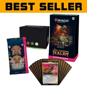 Magic: The Gathering Veloci-ramp-tor Deck with 10 Exclusive Commander Cards 2023 - Picture 1 of 9