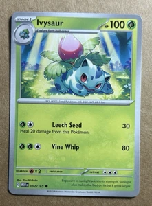 Pokemon 151 Ivysaur 002/165 - Picture 1 of 1