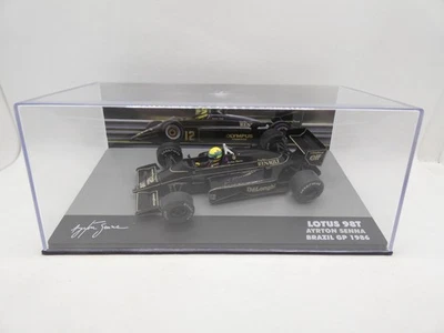 Lotus 98T Ayrton Senna #12 Brazil GP 1986 IXO Edicola 1/43 F1 Formule 1 - Photo 1/3