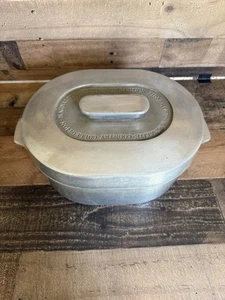 Magnalite GHC Country Collection VTG Aluminum 8 Qt 12" Dutch Oven/Roaster #5265 - Picture 1 of 7