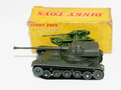 Dinky 717/80C Char AMX 13 toneladas tanque coche blindado en caja Francia 1958 Foto 1 de 4