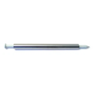 #14 x 8" weiß Stahl Sternantrieb Linsenkopf Dachrinnenschrauben mit Hülse (10 Stück) - Bild 1 von 1
