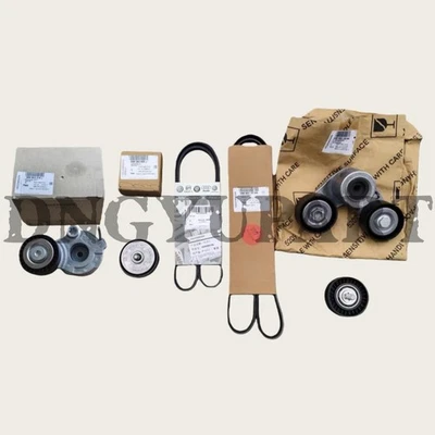 6X OEM Engine Drive Belt Tensioner Idler Kit For Audi S6 S7 C8 2.9T 2019-2025 - Image 1 of 4