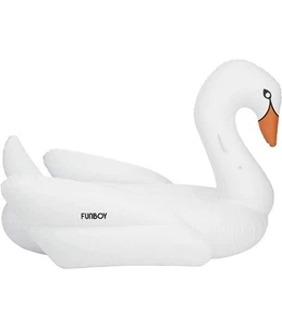 Giant Inflatable White Swan, Luxury Float for Summer Pool Parties and Entertainm - Picture 1 of 5