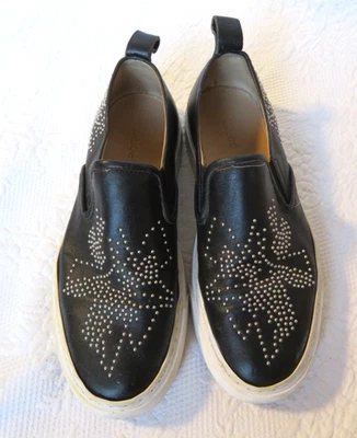 ZAPATOS DEPORTIVOS CHLOE SUSANA DE CUERO CON TACHUELAS, TALLA 37 Foto 1 de 4