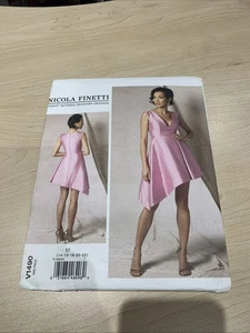 Vogue Pattern V1490 - Nicola Finetti - Dress - Size 14 16 18 20 22 Rare - Picture 1 of 3