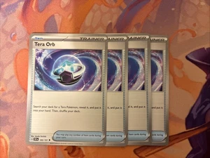 4x Tera Orb 189/191 x4 - Surging Sparks - Pokemon TCG - Playset - Picture 1 of 1