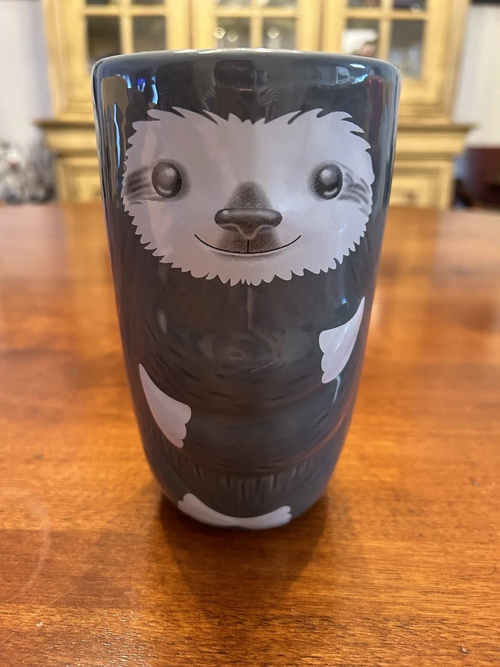 SLOTH Flower Vase ~ Porcelain ~ 6” ~ VGC ~ - Image 1 of 4