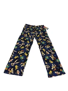 LOONEY TUNES Cartoons Taschen Kordelzug Pyjama Schlafhose Herren Gr. M NEU - Bild 1 von 5