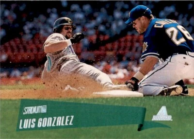 2000 Topps Stadium Club Luis Gonzalez Arizona Diamondbacks #148 MLB Baseball - Image 1 of 2