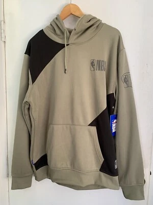 NBA National Basketball Association Black Green Olive Hoodie Large - Image 1 of 4
