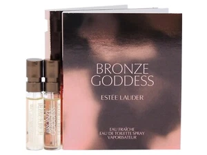 ESTEE LAUDER BRONZE GODDESS EDT 1.5ml .05fl oz x 2 PERFUME SPRAY SAMPLES - Picture 1 of 1