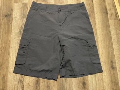Pantalones Cortos REI, Para Mujer Talla 10, Gris, Pantalones Cortos Carga, Bolsillos Foto 1 de 4