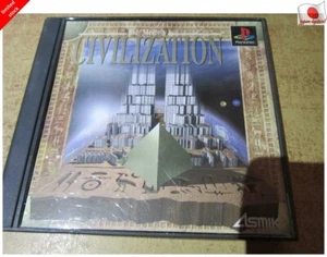 Civilization new world seven major PS1 Asmik Ace Sony PlayStation 1 From Japan - Picture 1 of 3