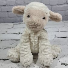 Jellycat FuddleWuddle Plush Lamb Sheep Soft Sitting Stuffed Animal 