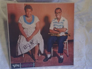 1958 ELLA FITZGERALD And LOUIS ARMSTRONG. **Cover Only,4003,cheek to cheek,foggy - Picture 1 of 3