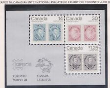 (F223-33) 1978 Canada M/S CAPEX 78 INT philatelic exhibition mint (AH)