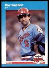1987 Fleer Roy Smalley Minnesota Twins #552