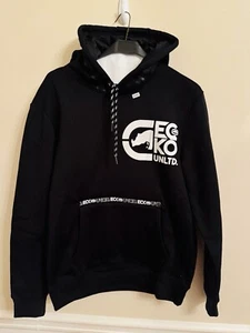 ECKO UNLTD HERREN HOODIE SCHWARZ SWEATSHIRT PULLOVER neu mit Etikett Small 0043 - Bild 1 von 7