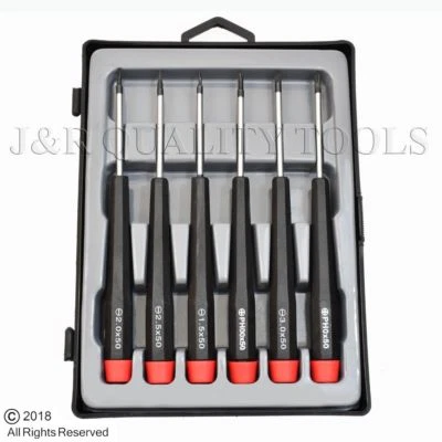 7 Pc Precision screwdriver Set Magnetic Tips CR-V Rotary Thumb Grip Tool  - Image 1 of 2