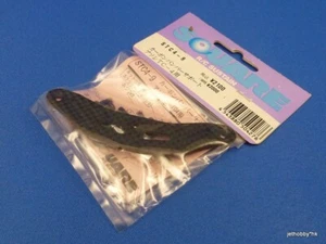 (Square STC4-9)Team Associated TC4 Carbon Graphite Bumper Support + Alum Posts - Picture 1 of 1