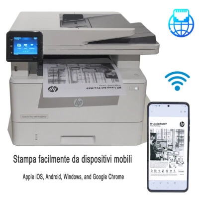 Stampante HP LaserJet Professional MFP M426fdw Ethernet WiFi Printer Revisionata - Immagine 1 di 4