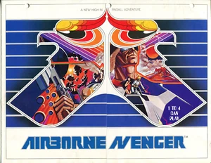 Volante de pinball Airborne Avenger Atari / folleto / anuncio / - Imagen 1 de 3