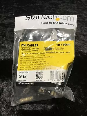 Startech.com DVISPL1DD 1ft DVI-D Digital Video Splitter Cable - Image 1 of 2
