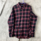 Ralph Lauren Plaid Shirt Mens L Multicolor Long Sleeve Button Down Classic Fit
