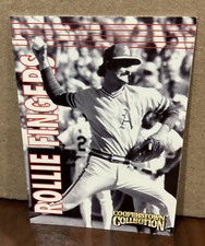 ROLLIE FINGERS 1997 KENNER STARTING LINEUP CARD COOPERSTOWN COLLECTION - A’S