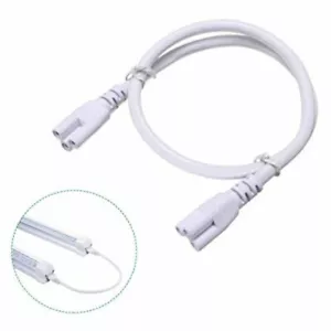 T5 T8 Tube Connector Cable Wire Cord Double End Wires For Integrated LED Tubes - Picture 1 of 11