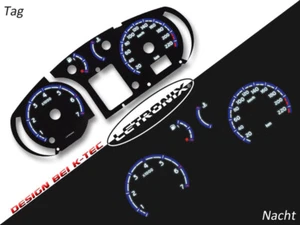 LETRONIX Plasma Tachimetro Tachimetro EL-Dash Renault Clio B 20-220km/h 7000Umin # - Foto 1 di 1