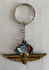 Indianapolis Motor Speedway Keychain Soft Rubber