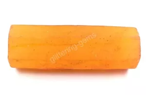 415.80 Ct Natural Yellow Sapphire Slice Rough Dyed) IGL Loose Gemstone M25 - Picture 1 of 10