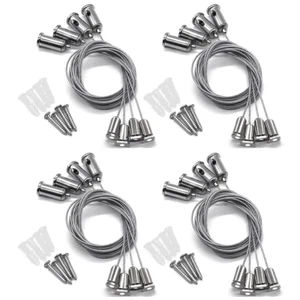 Suspension Cables Kit , 16 PCS Lamp Holder Suspension Cables Kit Hang - Picture 1 of 12