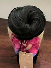 Onedor Synthetic Hair Extension Chignon Donut Bun Wig Hairpiece 2# Darkest brown