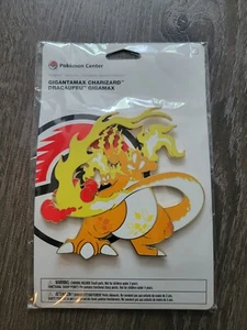 Pokemon Center Gigantamax Charizard Oversized Pin - Picture 1 of 2