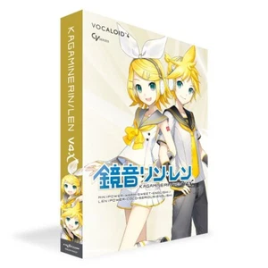 New Boxed Kagamine Rin/Len V4X English Bundle CRYPTON Vocaloid4 Japan with Code - Picture 1 of 1