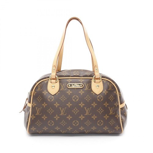 LOUIS VUITTON（LV） Borsa a tracolla Louis Vuitton Montorgueil PM M95565 Monogram tela pelle usata LV