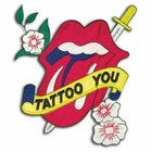 Rolling Stones Promo Tattoo You Press On Tattoo - Extremely Rare Unused New 