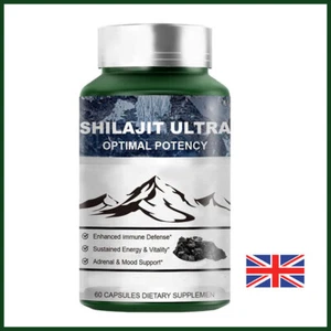 Shilajit Ultra Optimal Potency, Shilajit Extract with L-Arginine brand new UK - Picture 1 of 8