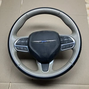 2017 - 2022 CHRYSLER PACIFICA STEERING WHEEL W/ SWITCH BUTTON OEM 6MJ811X9AA - Picture 1 of 7