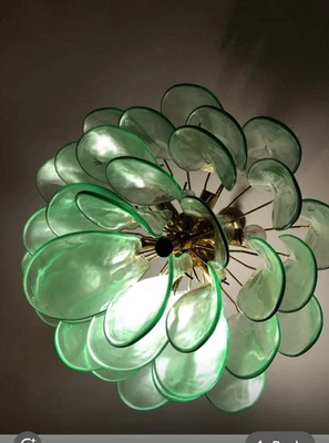 Lámpara de araña de Murano Alfredo Bernini Foto 1 de 4