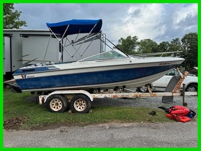 1987 Wellcraft 200 Classic 20' Runabout Mercury 200HP I/O & Trailer  - Image 1 of 4