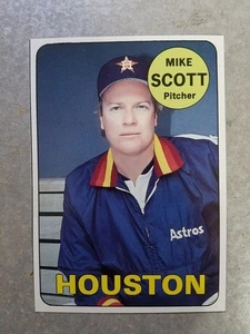 Mike Scott Houston Astros #BC7 1990 Baseball Cards Magazine Oddball - Picture 1 of 2
