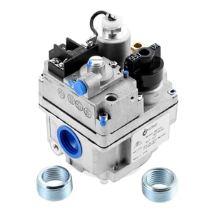1 Set Robertshaw 700-506 Millivolt Combination Gas Valve 300,000 BTU 3/4" x 3/4" - Picture 1 of 11
