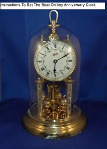 Hoja de instrucciones para poner el ritmo en cualquier reloj de 400 días/aniversario - Imagen 1 de 1