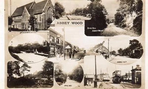 Abbey Wood Multi View Greenwich Bexley unused RP old PC - Picture 1 of 1