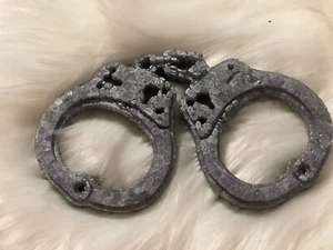 Handcuff Scented Car Air Freshner Freshie You Choose Leather Scent Cop Gift - Picture 1 of 1